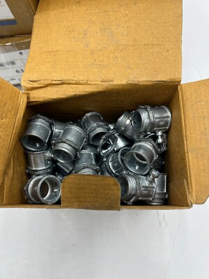 (1 box of 50)TOPAZ  631 Set Screw Connector, Die Cast Zinc 1/2''