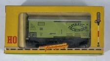 Fleischmann HO 1:87 German DB STAATL FACHINGEN A-1214 Goods Van WAGON Tin In Box