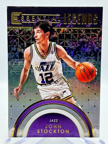 John Stockton 2017-18 Panini Essentials #EL-21 Essential Legends Inserto - Imagen 1 de 2