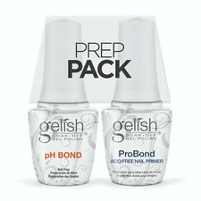 Harmony Gelish Prep Pack pH Bond (Dehydrator) + ProBond Acid Free Nail Primer.