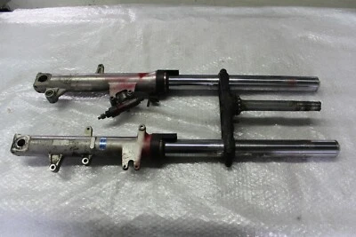 Gabel Vorderradgabel mit Gabelbrücke Front Honda CBR 1100 XX SC 35 97-98 # R8140 - Bild 1 von 4