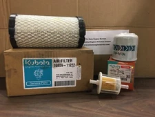 TEREX UNITS Filter Service Kit with Kubota Engine D902 DF752 DF972 WG752 D1105