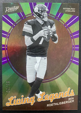 2023 Panini Prestige Living Legends Xtra Pts Purple BEN ROETHLISBERGER LL-5 /99