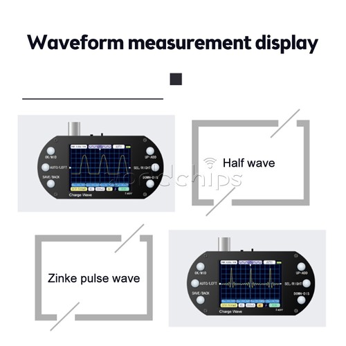 FDS138 Mini Digital Oscilloscope 2.5mhz Sampling Rate 200khz Bandwidth 80khz PWM - Picture 5 of 17