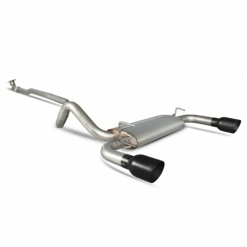 Borla 140386 Cat-Back Exhaust System - Performance Stainless Steel Exhaust With 2 Inch Rolled Tip
