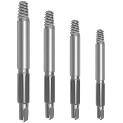 4PCS Mini Screw Easy Out Premium Extractor Broken Damaged Bolt Remover Drill Bit