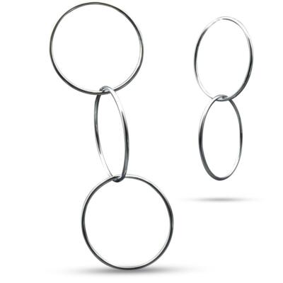 THE LINKING RING 1958年から1987年まで121冊 8” MEDIUM STAGE CHINESE LINKING RINGS + DVD Metal Magic