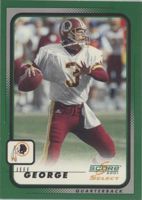 2001 Score Select Jeff George #218 - 1 of 2