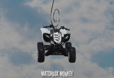 Custom Yamaha Raptor 660R ATV 4x4 Polaris Honda Christmas Ornament