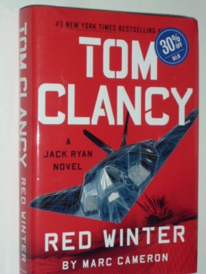 Tom Clancy Red Winter by Marc Cameron (BRAND NEW, 2022,HC,Jack Ryan Novel) $6.95