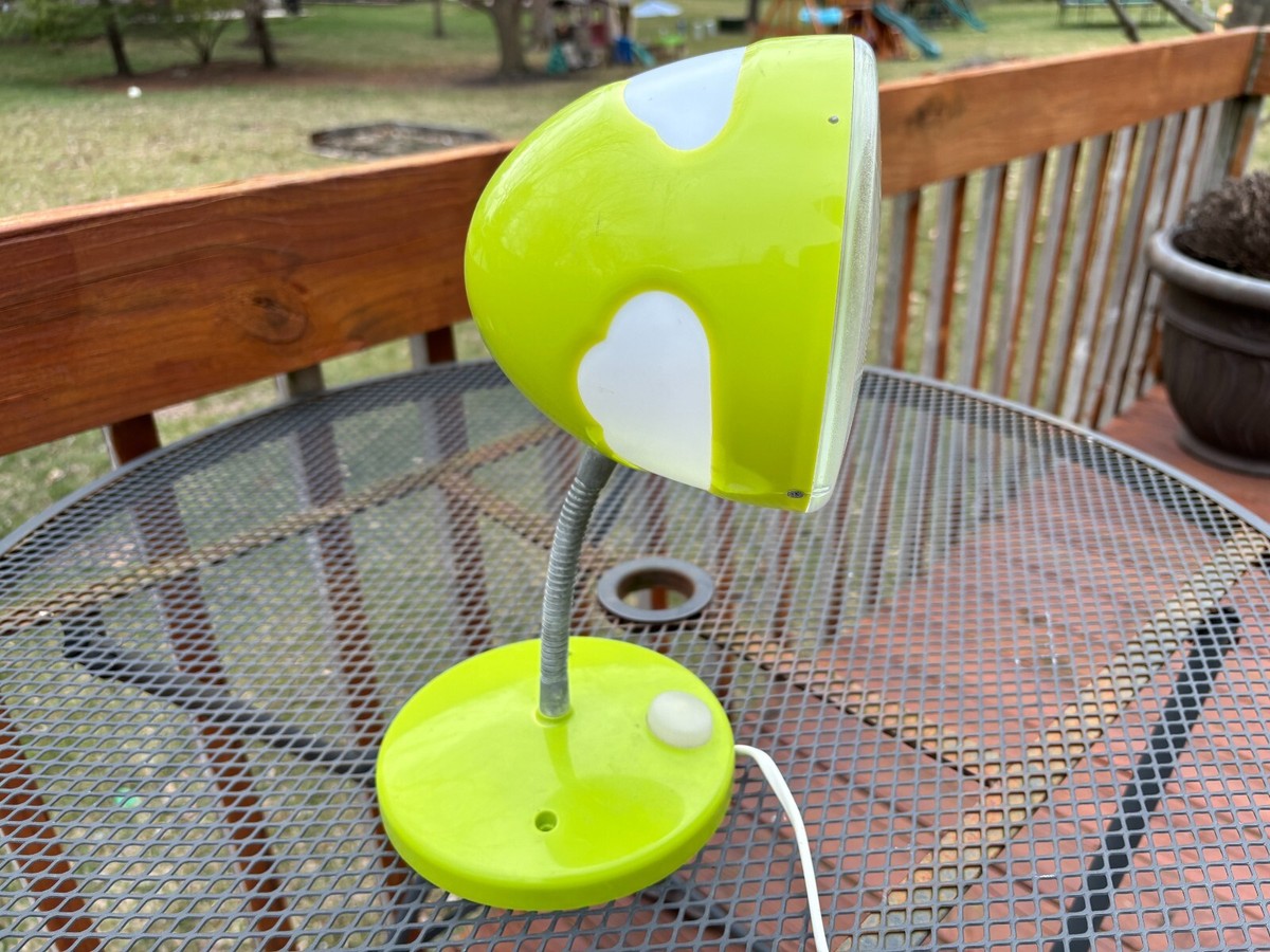 IKEA Skojig 19272 Lime Green Cloud Gooseneck Desk Lamp Wall Work