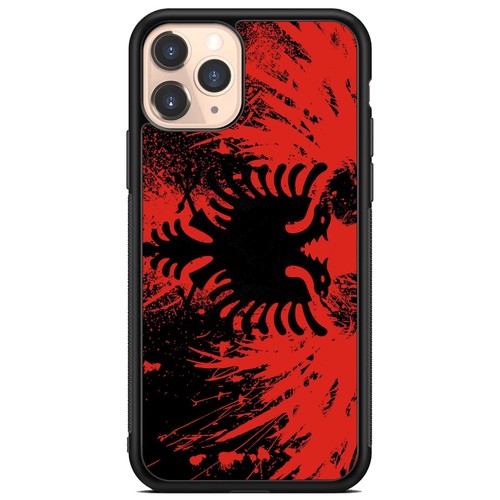 Banner Albanien Flagge Kratzfest für iPhone 6 7 8 10 X 11 12 13 14 15 - Bild 3 von 25