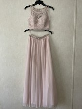 Sequin Hearts 2 Piece Prom/Formal Special Occasions Dress Size 1 Pink