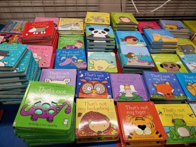 LOT OF 5 USBORNE KIDS TOUCHY-FEELY ''THAT'S NOT MY'' BOARD BOOKS - RANDOM *MIX*