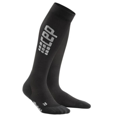 CEP Women's Tall Pro + Run Compression Ultralight Socks Size 2 II Small - Black
