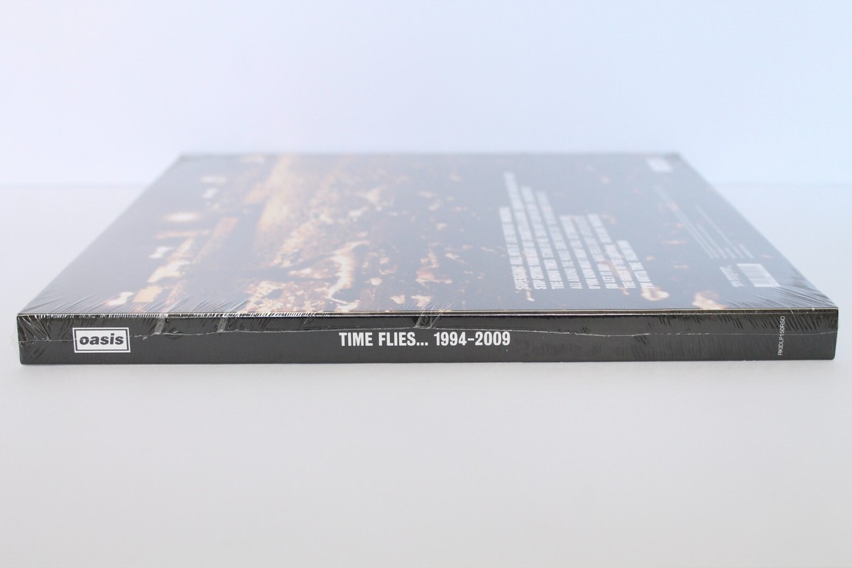 【新品未開封】Oasis TIME FLIES... 1994-2009 LP Oasis 2010/07 Time Flies1994-2009 Japan album promo ad