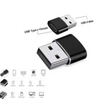 USB Type C Female to USB 3.1 Male Adapter Converter Charger Samsung iPhone 15
