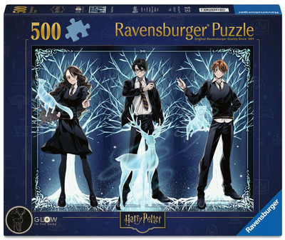 RAVENSBURGER 500 PIECE PUZZLE HARRY POTTER GLOWING PATRONUS *PRE ORDER* 2025