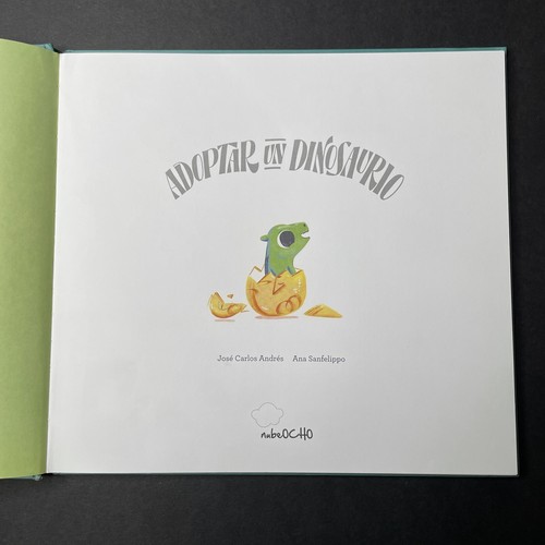 Adoptar Un Dinosaurio (Spanish Language Hardcover, 2018) Childrens Book - Picture 5 of 6