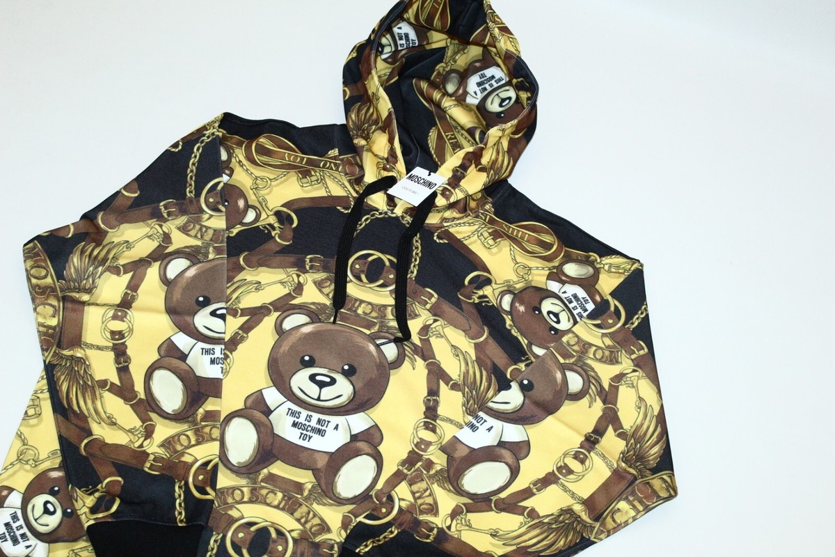 パーカー・フーディ Moschino FW22 TEDDY PRINT SWEATSHIRT