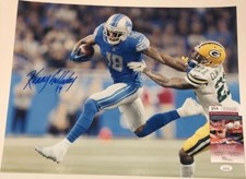 DETROIT LIONS KENNY GOLLADAY AUTOGRAPHED SIGNED 16x20 PHOTO JSA  COA   