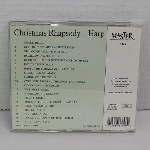 Christmas Rhapsody Harp CD 1996 Germany - Imagen 2 de 10