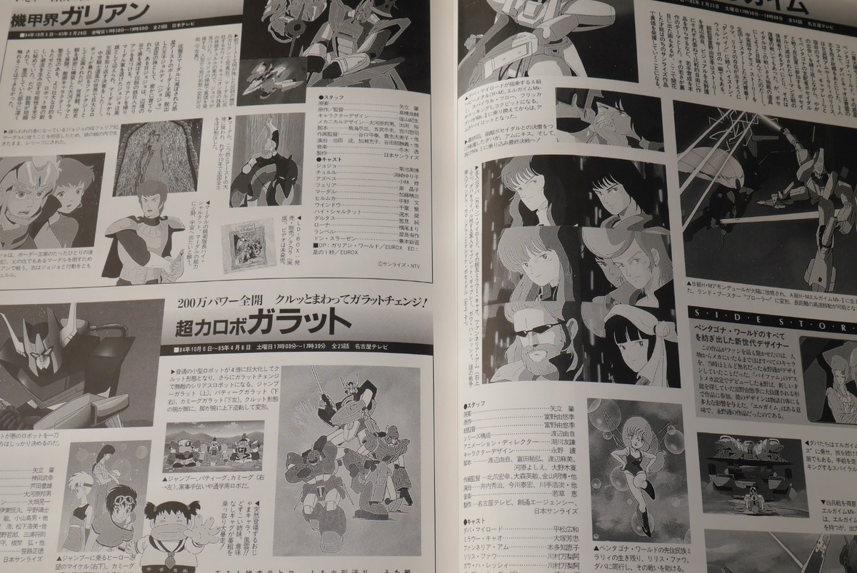 ディアゴスティーニ　 SUNRISE ANIMATION DATA FILE JAPAN Sunrise Animation Super Data File (Guide Book) Gundam