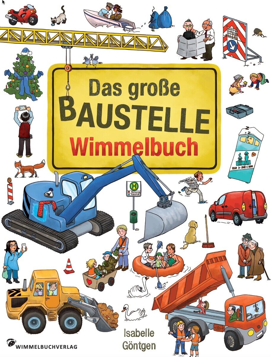 Thumbnail - Isabelle Göntgen / Das Große Baustelle Wimmelbuch