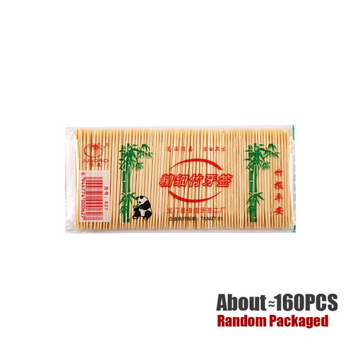 1 Bag Bamboo Toothpick Disposable Natural Toothpick Fruit Single Tooth Sticks - Picture 2 of 12
