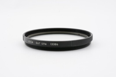 その他 LEICA E67 UVa  13386 Very Good] Leica E67 13386 67mm Filter UVa Camera lens accessory