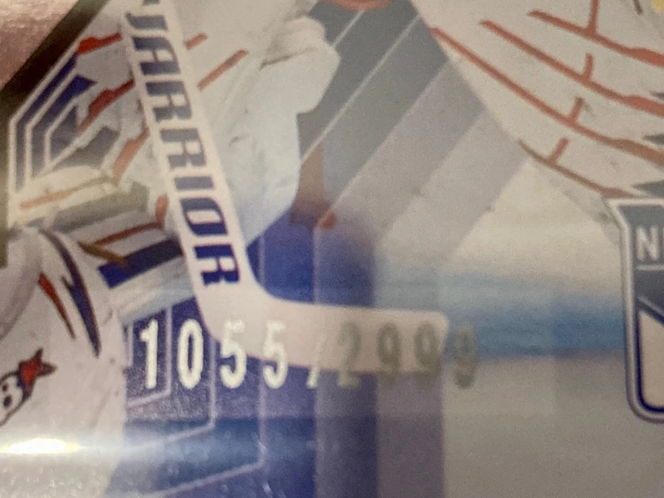 2021-22 Upper Deck Extended Series SPx Finite /2999 Igor Shesterkin #SF-32 - Image 3 of 3