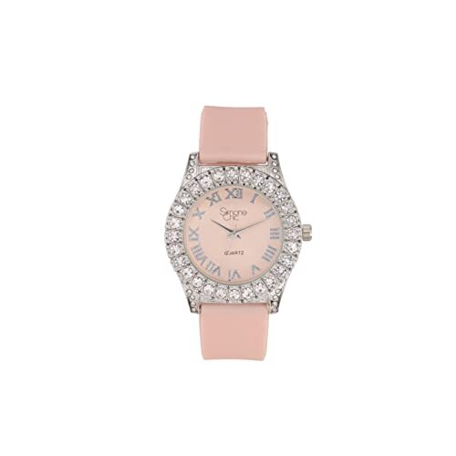 Rosa Big Rocks Damen mit Gummiband & perfektem ausbling-ed rosa Tennisarmband - Bild 2 von 24