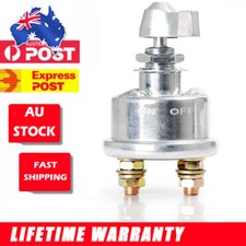 Disconnect 12V Battery Isolator Switch Cut Off Kill Key Terminal Car Marine Boat