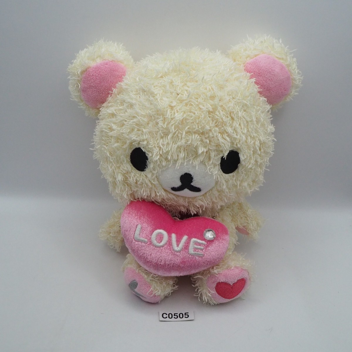 コリラックマLove Rilakkuma C0505 Korilakkuma Love Heart San-x Plush 7