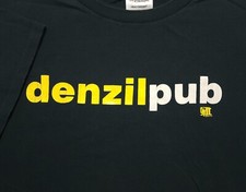 Vintage 1990s Denzil Pub Giant British Rock Pop RARE Made in USA XL Shirt
