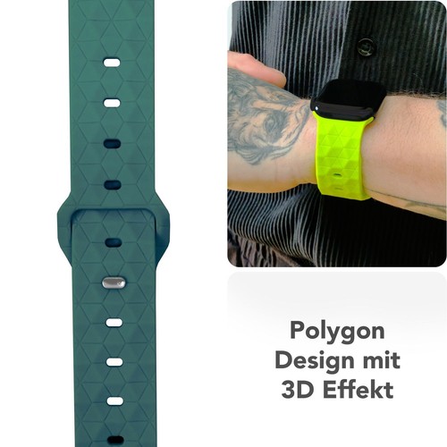 Bransoletka Hexion do Apple Watch Series SE 10 9 8 7 6 5 4 3 2 1, 38/40/41/42mm - Zdjęcie 19 z 78