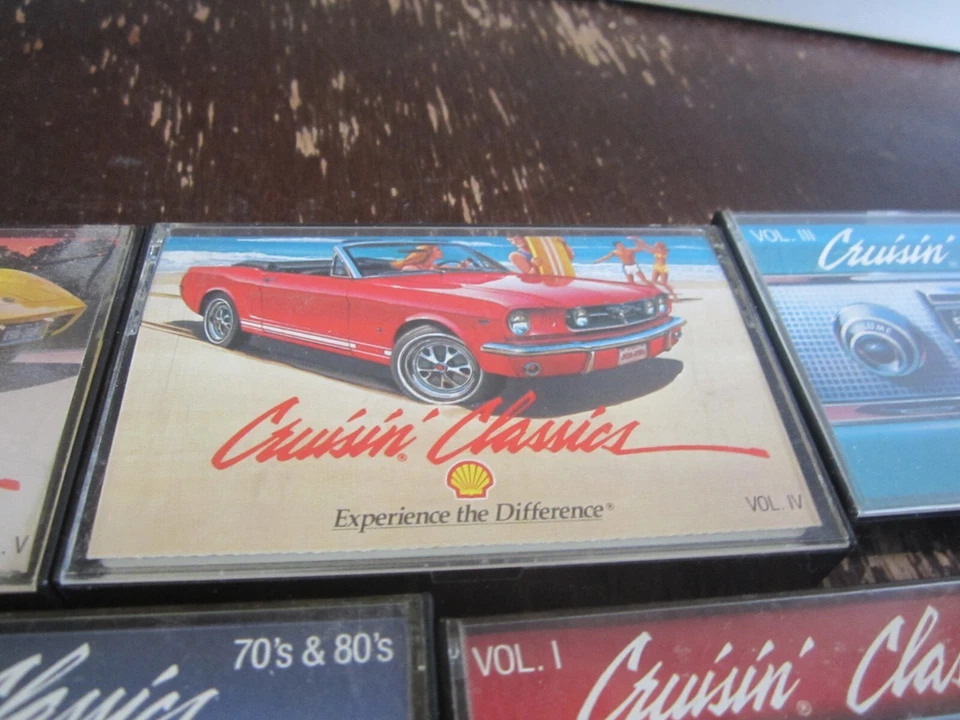 5 Crusin Classics Cassette Tapes Volume 1 thru5 Shell Oil Promos + 3 more! - Image 3 of 4