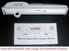 1964 Ford Galaxie 500 Xl Gauge Faces For 125 Amt Kitsplease Read Description 1964 Ford Galaxie 500 Xl Gauge Faces For 125 Amt Kitsplease Read Description