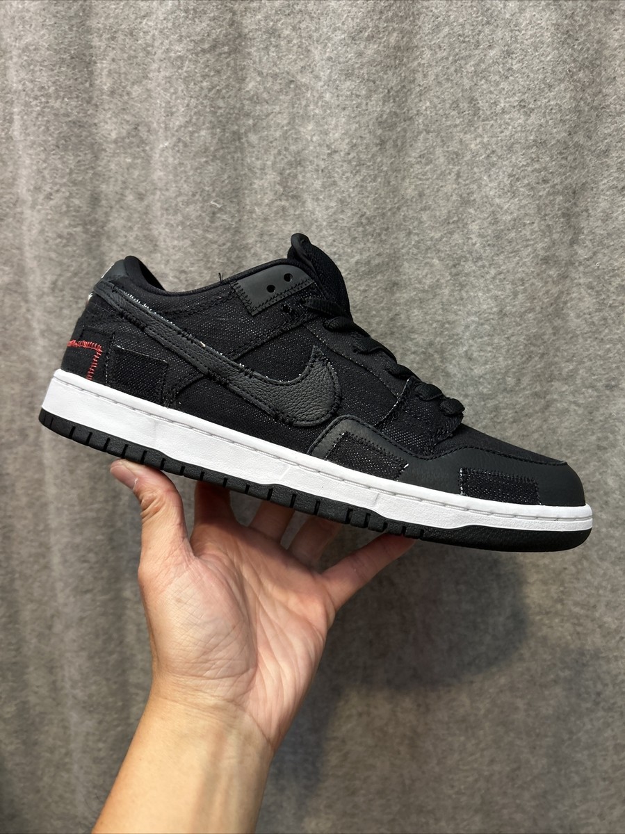 Verdy Wasted Youth x Nike SB Dunk Low “Black Denim” - Men's Verdy Wasted Youth x Nike SB Dunk Low “Black Denim” - Men's