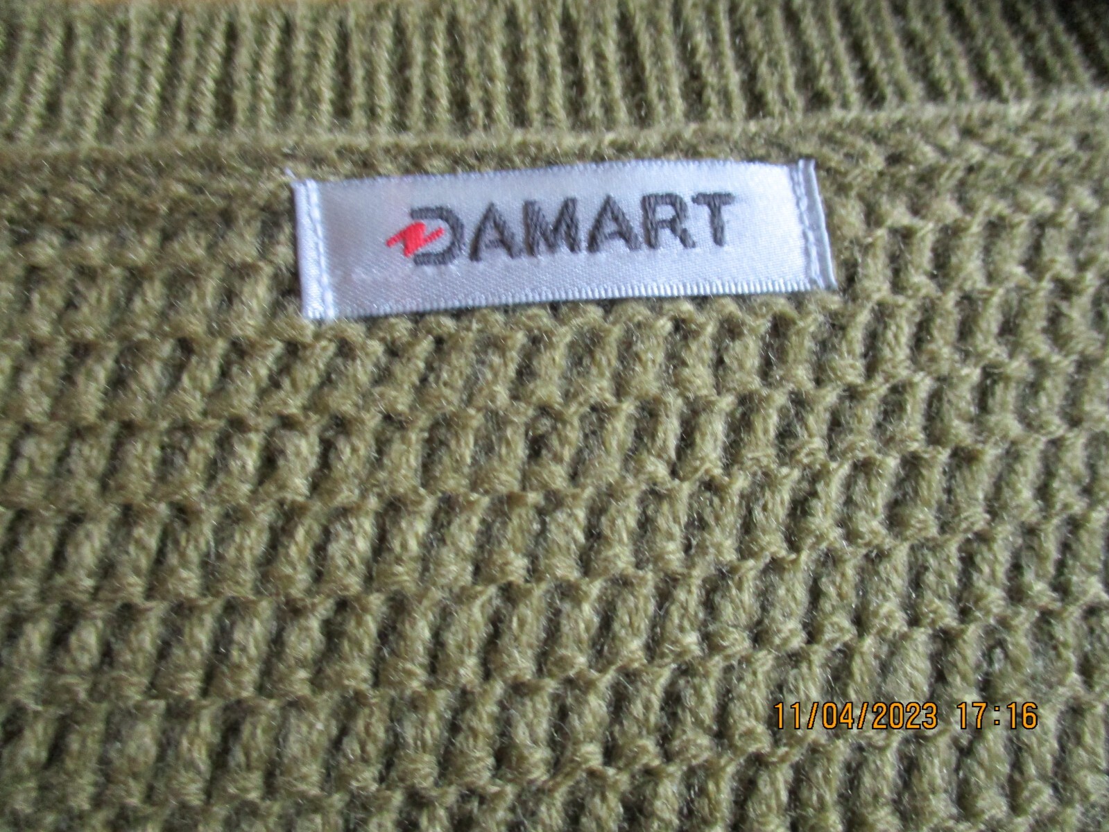 LADIES JUMPER COLOUR KHAKI SIZE 18 BY DAMART eBay