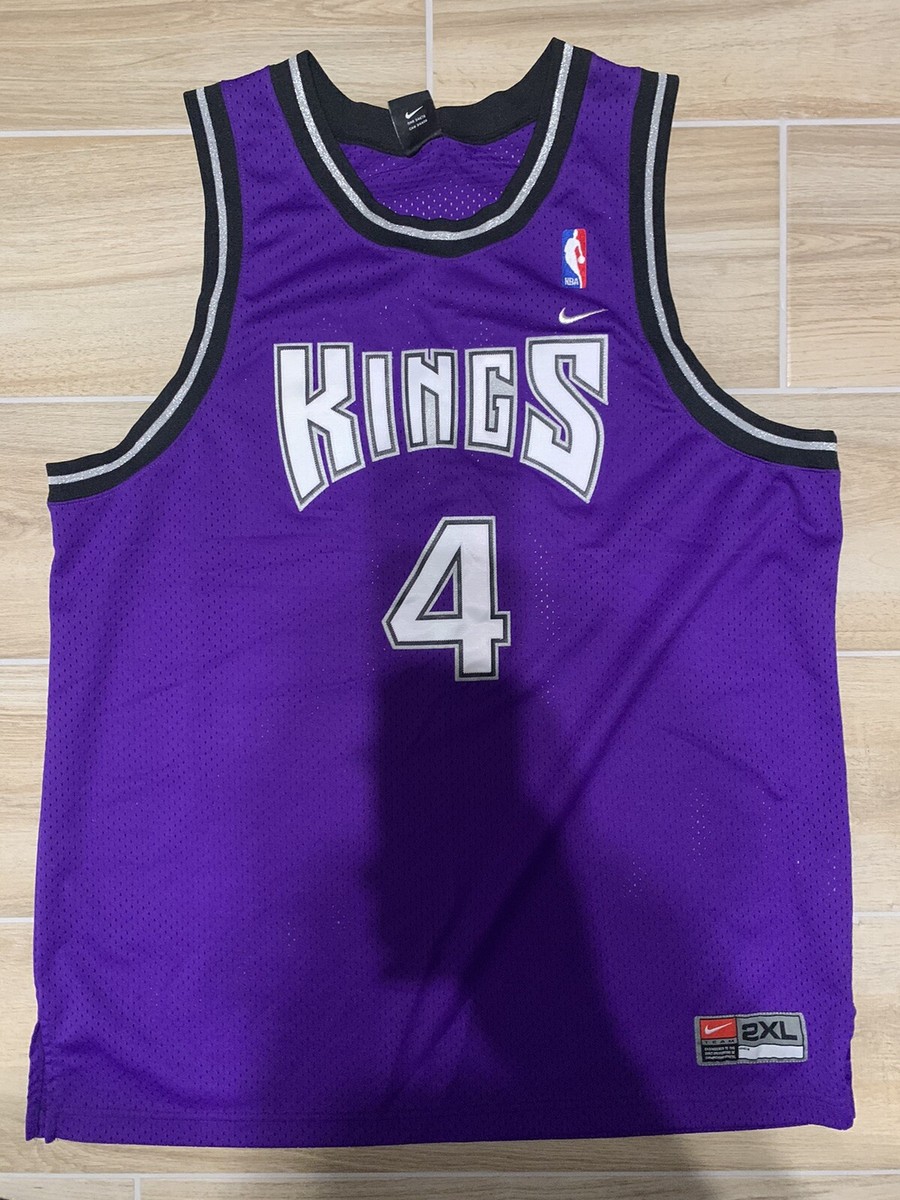未使用！kings webber バスケ　ユニフォーム　NBA nike Nike OG Chris Webber Sacramento Kings Swingman Jersey Men's