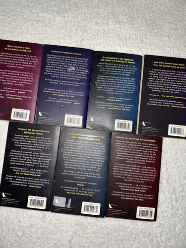 M.C. Beaton Book Bundle X 5, 6, 7, Hamish Macbeth, Agatha Raisin, Mystery - Imagen 40 de 95
