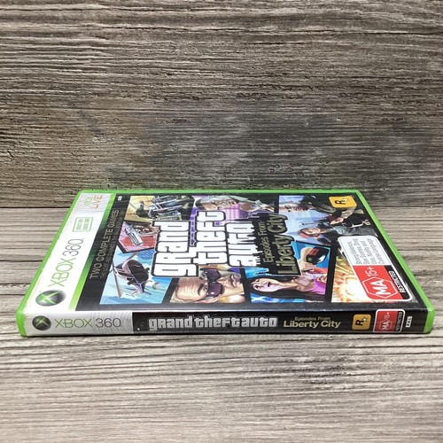 Xbox 360 Grand Theft Auto Episodios del juego Liberty City con mapa manual PAL - Imagen 7 de 10