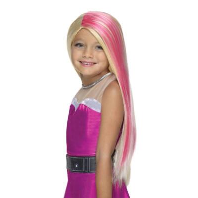Rubie's Barbie Princess Power Super Sparkle Perücke Mädchen Kostüm