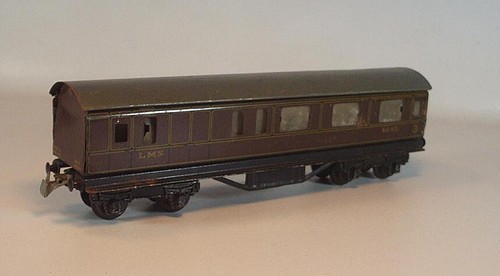 Trix Express TTR H0 1/87 LMS Personenwagen 5542 3 Kl. mit Gepäckabteil 1#4177 | Condition: Gebraucht