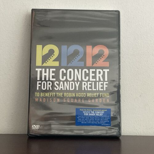 121212 The Concert For Sandy Relief Robin Hood Relief Fund MSG DVD BRAND NEW