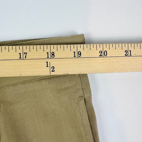 Jamaica Jaxx 100% Silk Mens Golf Shorts Size 38 Brown Pleated Front - Picture 6 of 9