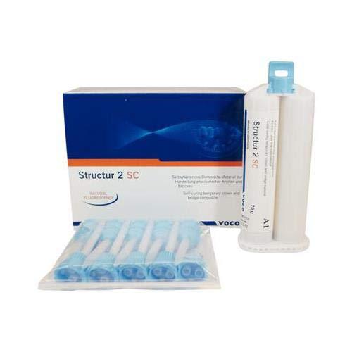 Material temporal de corona y puente dental autocurable Voco Structur 2 SC - Imagen 2 de 3