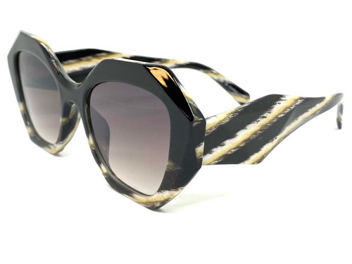 Exaggerated Classic Retro SUN GLASSES Unique Funky Exotic Animal Print Frame C1 - Picture 4 of 6