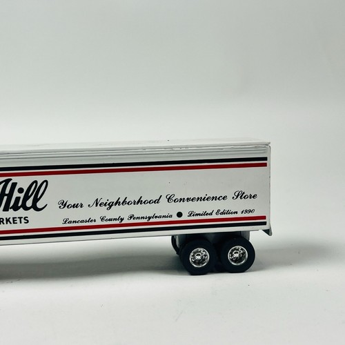 Semirremolque fundido a presión Turkey Hill 1990 Minit Markets edición limitada coleccionable - Imagen 6 de 9